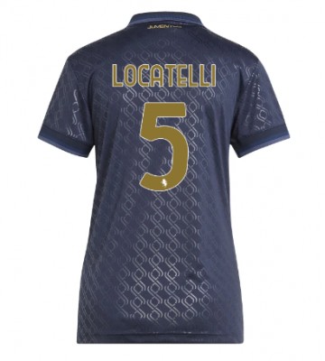 Juventus Manuel Locatelli #5 Tredje Tröja Dam 2024-25 Kortärmad